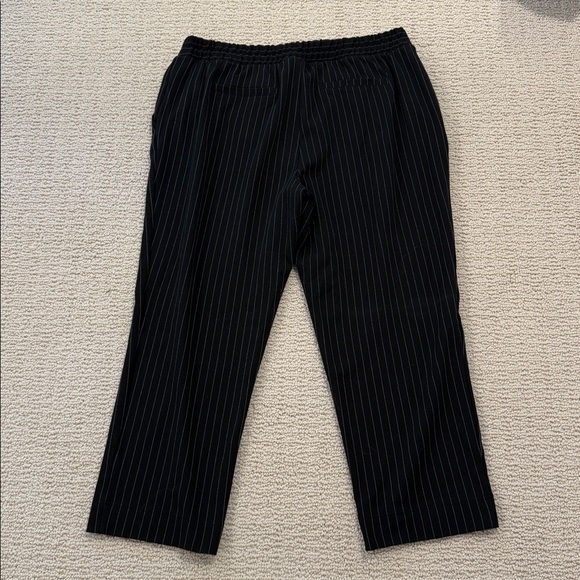*Last Chance Price* A New Day Black Pinstripe Straight Leg Pants Trousers XXL - Picture 3 of 3